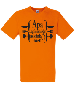 apa főz póló narancs