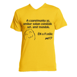 főnök póló