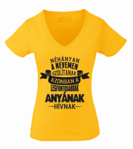 anyának hívnak póló citrom