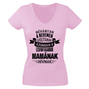 mamának hívnak póló