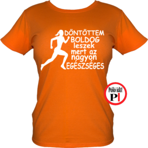futópóló döntöttem futok női narancs