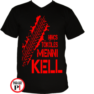kamionos póló nincs tökölés fekete