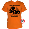 traktoros póló apa a legjobb narancs