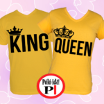 king queen páros pólók citrom