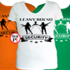 leánybúcsú security póló