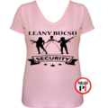 leánybúcsú security póló pink