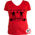 leánybúcsú security póló piros