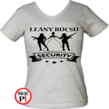 leánybúcsú security póló szürke