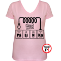 pálinkás kémia vicces póló pink női