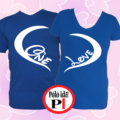 páros pólók one love kék