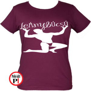 sexy lánybúcsú póló burgundi