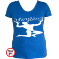 sexy lánybúcsú póló kék