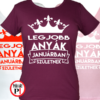 szülinapi póló januárban
