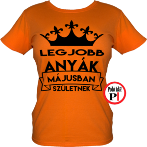 szülinapi póló májusban narancs