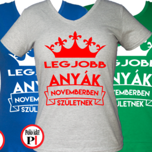szülinapi póló novemberben születnek