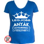 szülinapi póló novemberben születnek kék