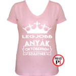 szülinapi anya póló október pink