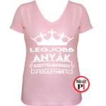 szülinapi póló szeptemberben pink