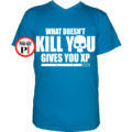 gamer póló kill you világos kék