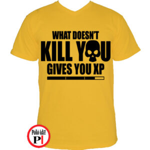 gamer póló kill you citrom
