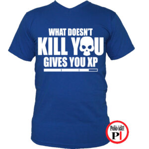 gamer póló kill you kék