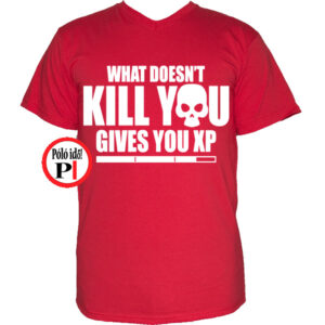 gamer póló kill you piros