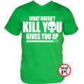 gamer póló kill you zöld