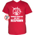 gamer pólók never piros
