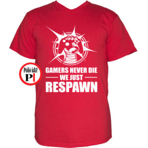 gamer pólók never piros