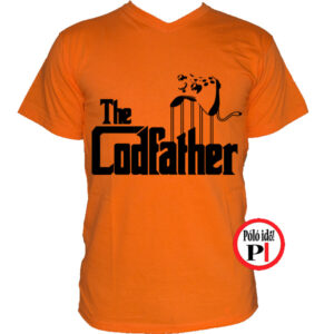 gamer pólók codfather narancs