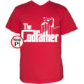 gamer pólók codfather piros