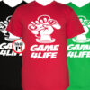 gamer pólók game for life