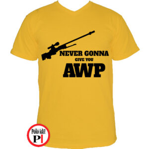 gamer pólók give you awp citrom