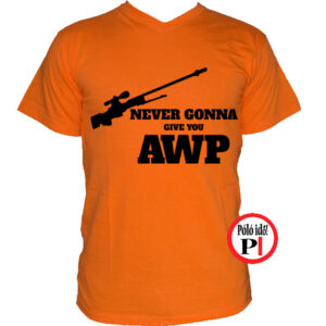 gamer pólók give you awp narancs