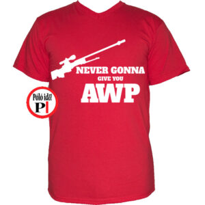 gamer pólók give you awp piros
