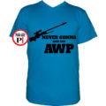 gamer pólók give you awp világos kék