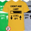 gamer pólók level up