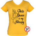 rúdtánc póló therapy citrom
