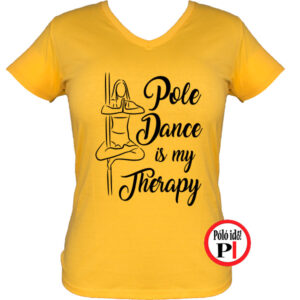 rúdtánc póló therapy citrom