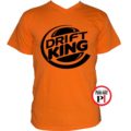 drift king póló autós narancs