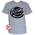 drift king póló autós szürke
