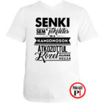 kamionos póló tökéletes fehér