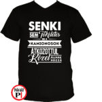 kamionos póló tökéletes fekete