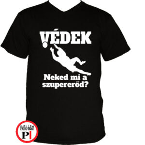 kapus kézilabda póló fekete