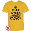 autószerelő póló csak nyugi citrom