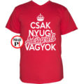 autószerelő póló csak nyugi piros