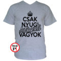 autószerelő póló csak nyugi szürke