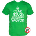 autószerelő póló csak nyugi zöld