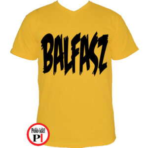 balfasz póló férfi citrom
