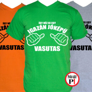 jóképű vasutas póló
